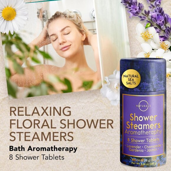 Shower Steamers Aromatherapy - Birthday Gifts for Women and Men - Shower Bombs A - Picture 2 of 8
